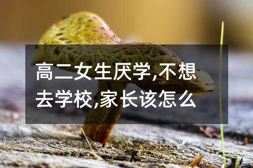 级女孩不想上学,不想去学校,父母该如何做
