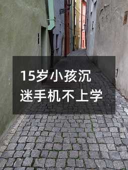 15岁小孩沉迷手机不上学