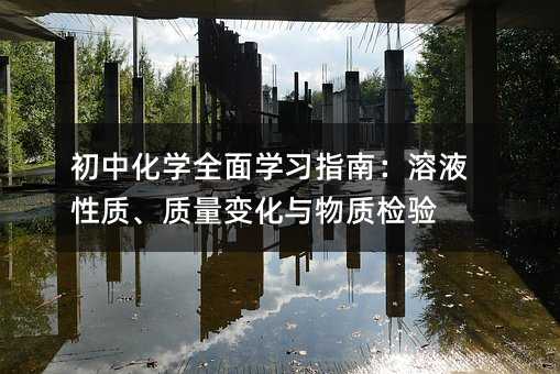 初中化学全面学习指南:溶液性质、质量变化与物质检验