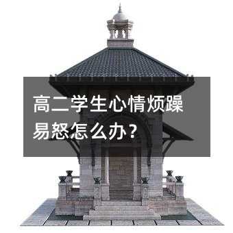 高二学生心情烦躁易怒怎么办?