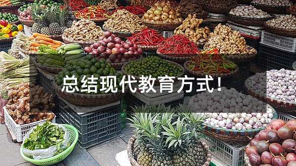 总结现代教育方式!