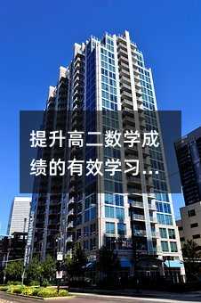 提升高二数学成绩的有效学习策略
