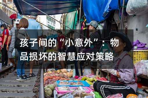孩子间的“小意料之外”：物品损毁的智慧应付方案