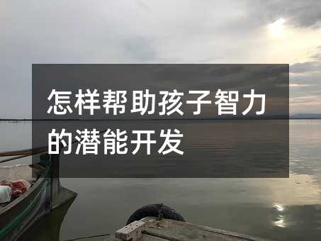怎样帮助孩子智力的潜能开发