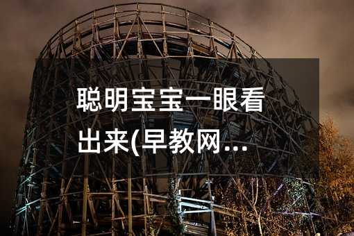 聪明宝宝一眼看出来(早教网专题)