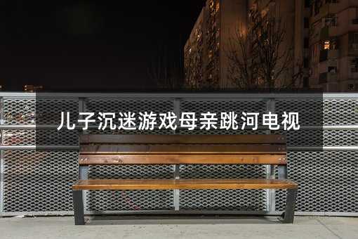 儿子沉迷游戏母亲跳河电视