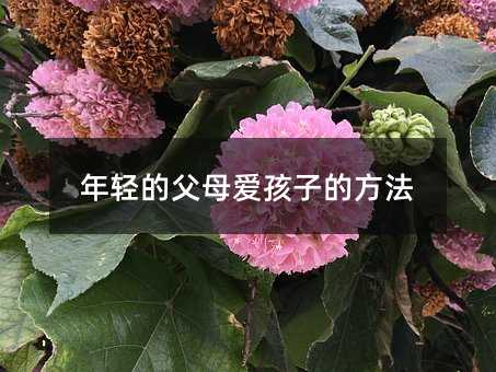 年轻的父母爱孩子的方法
