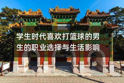 学生时代喜欢打篮球的男生的职业选择与生活影响