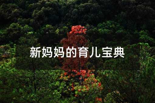 新妈妈的育儿宝典