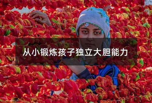 从小锻炼孩子独立大胆能力