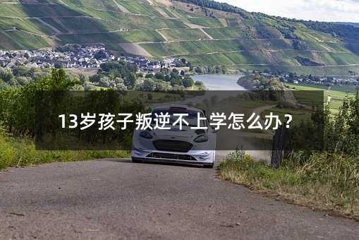 13岁孩子叛逆不上学怎么办?
