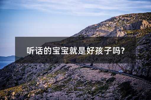 听话的宝宝就是好孩子吗?