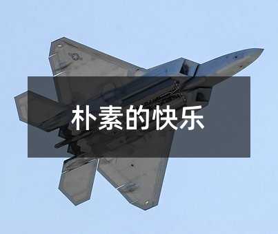 朴素的快乐