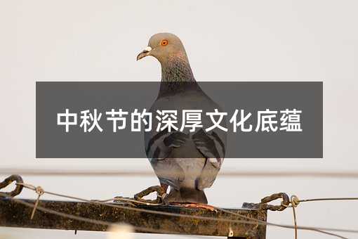 中秋节的深厚文化底蕴