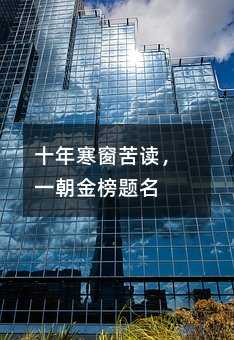 十年寒窗苦读,一朝金榜题名