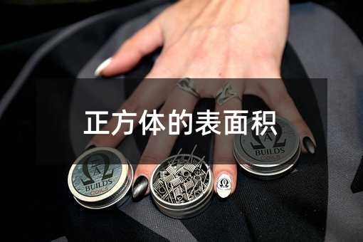 正方体的表面积
