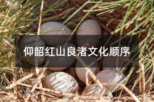 仰韶红山良渚文化顺序