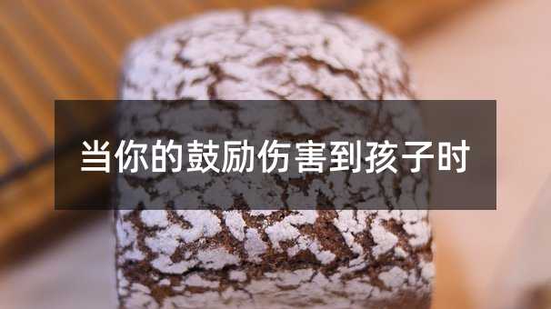 当你的鼓励伤害到孩子时