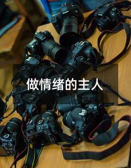 做情绪的主人