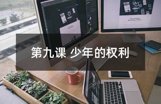第九课 少年的权利