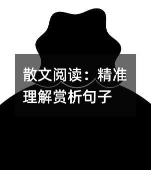 散文阅读：精准理解赏析句子