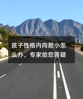 孩子性格内向胆小怎么办,专家给您答疑