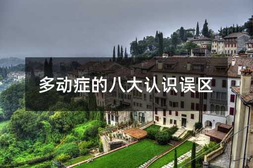 多动症的八大认识误区
