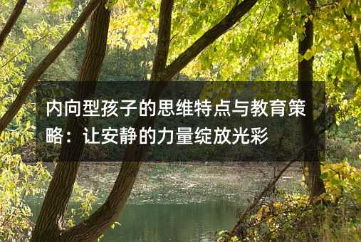 内向型孩子的思维特征与教育方案：让安静的力量绽放光彩