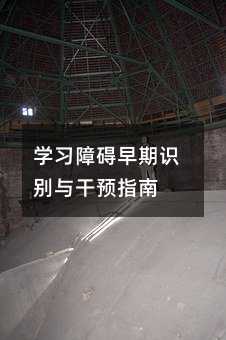 学习障碍早期识别与干预指南