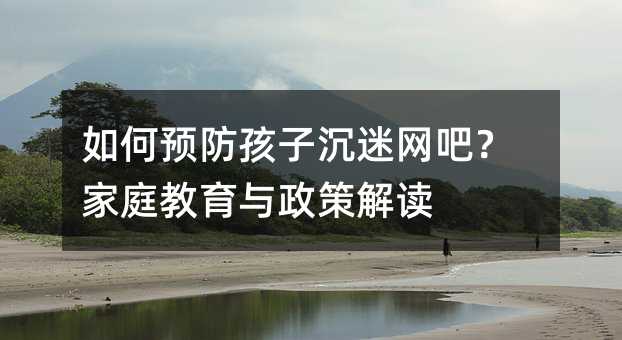 如何预防孩子沉迷网吧?家庭教育与政策解读
