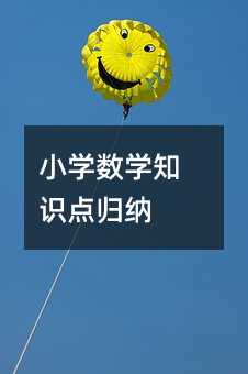 小学数学要点总结