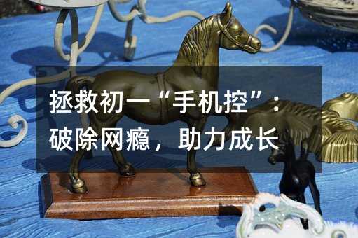 拯救初一“手机控”:破除网瘾,助力成长