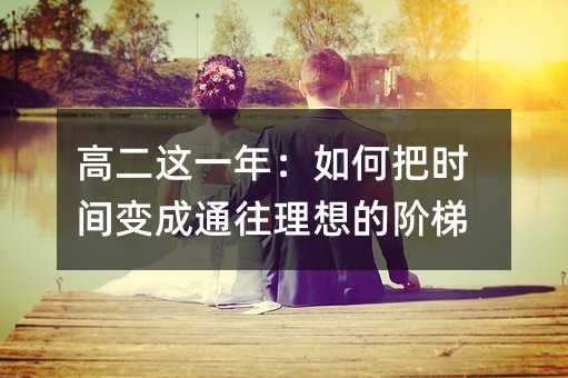 高二这一年:如何把时间变成通往理想的阶梯