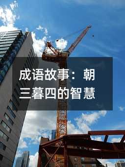 成语故事:朝三暮四的智慧