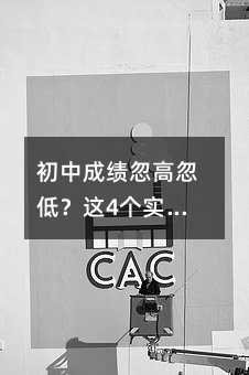 初中成绩忽高忽低?这4个实招能稳住