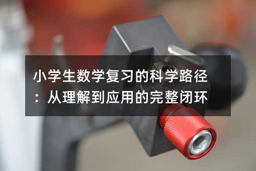 小学生数学复习的科学路径:从理解到应用的完整闭环