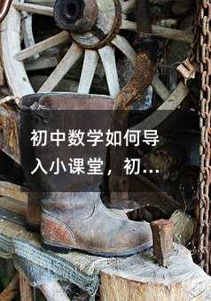 初中数学如何导入小课堂,初中数学如何有效导入小课堂?