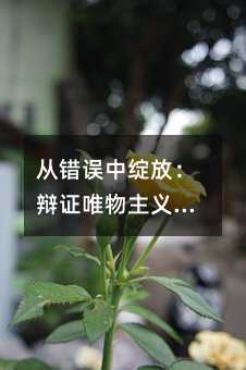 从错误中绽放:辩证唯物主义教你如何高效学习