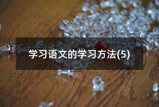 ѧϰ���ĵ�ѧϰ����(5)