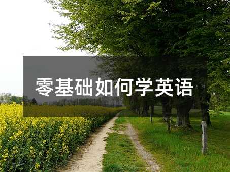 零基础如何学英语