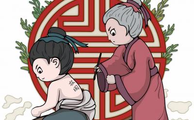 如“不可,直不百步耳,是亦走也”的句意,...