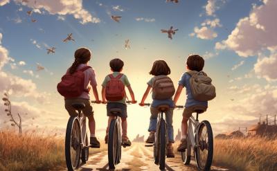 引导感悟法:学习了作者的童真童趣后,引导...