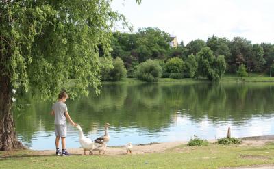 多带孩子出去玩,让孩子有一些比玩手机更好玩的事情